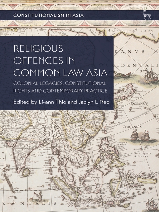 Title details for Religious Offences in Common Law Asia by Li-ann Thio - Available